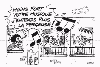 on ne choisit pas c'est voisin 